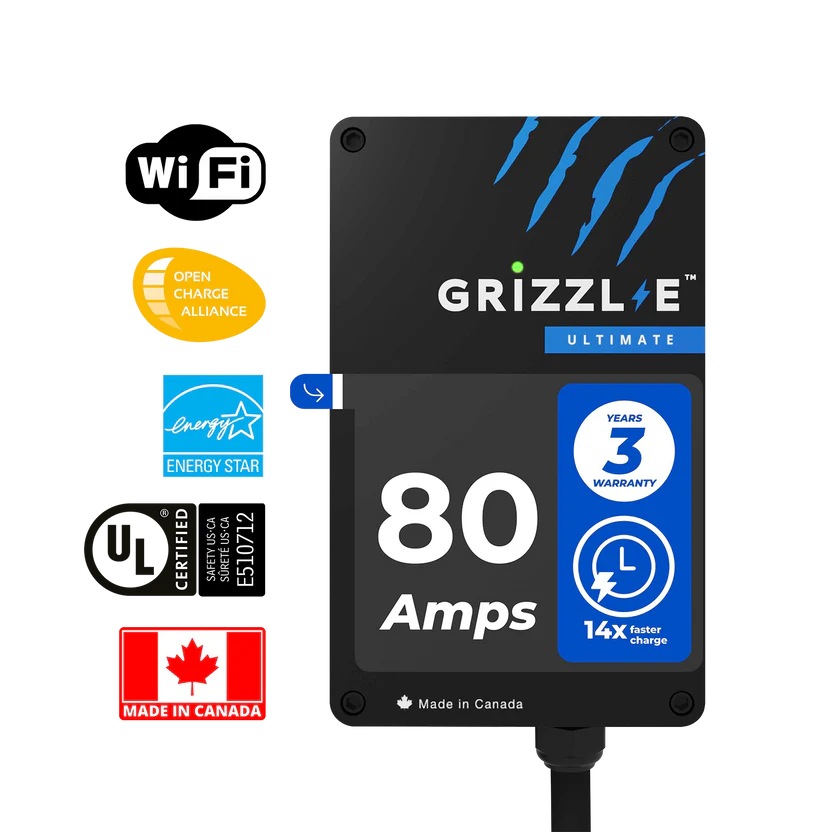 Grizzl-E Ultimate 80A High-Power EV Charger | 19.2kW